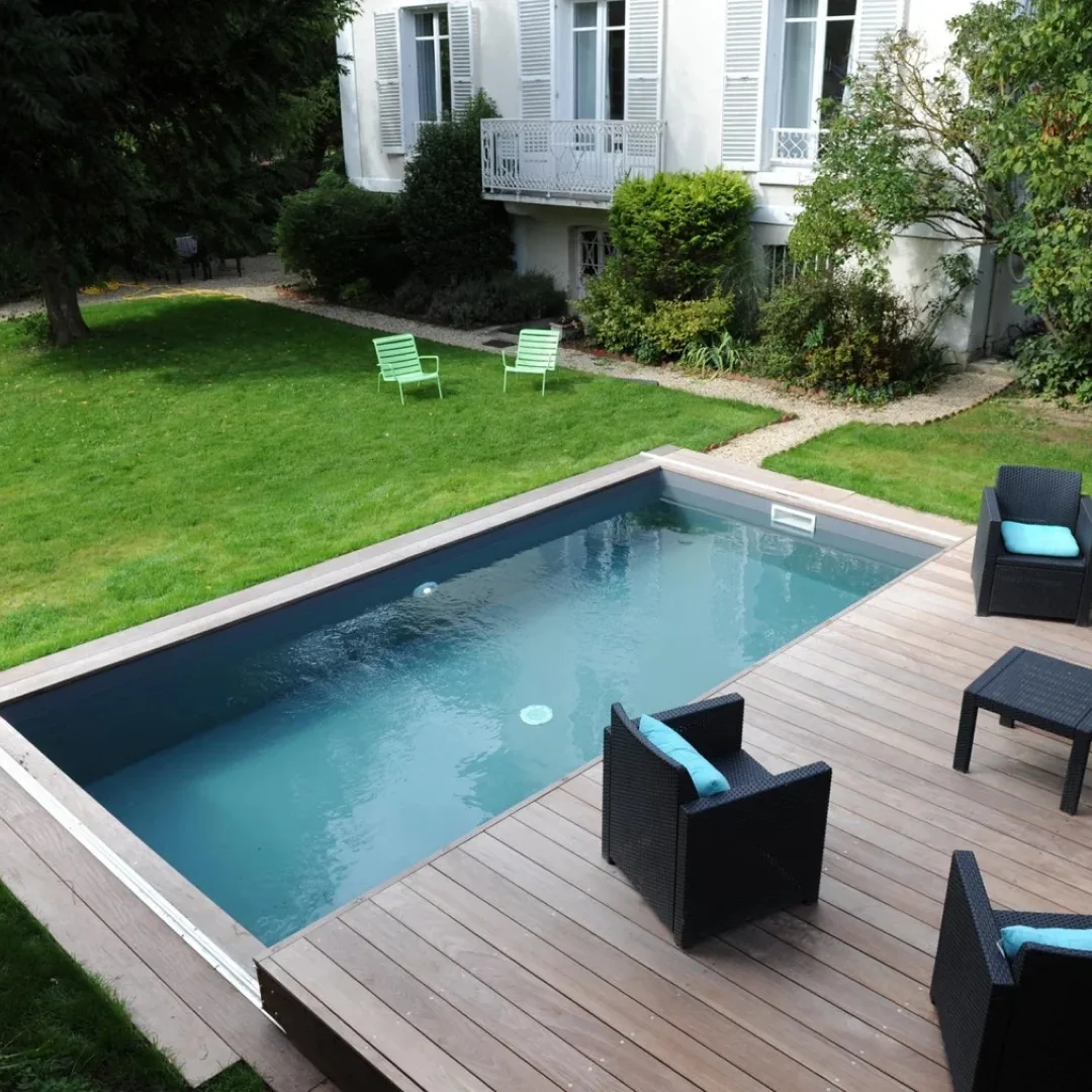 Раздвижная терраса для бассейна в Киришах