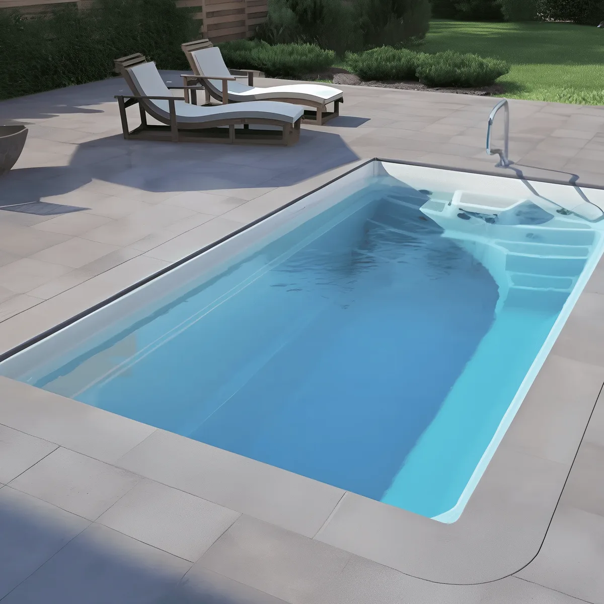 Композитный бассейн Laguna 5 — вид сверху в Киришах